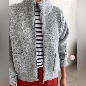 Le Bon Shoppe Louie Zip Up Cardigan